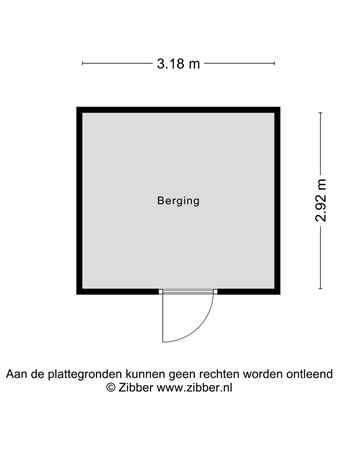 Floorplan - Ribesstraat 17, 2651 TE Berkel en Rodenrijs